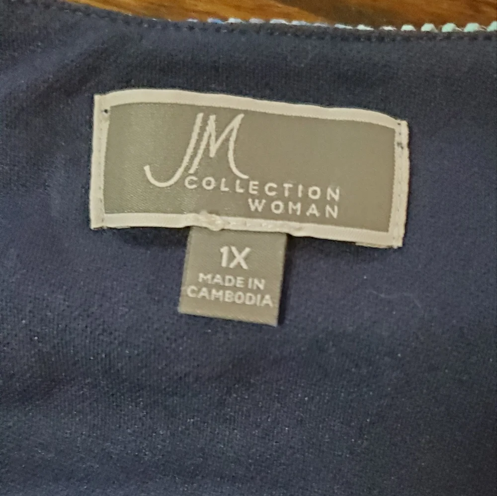 Beautiful JM Collection Blouse 1X